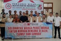 98 Resolution Network Salurkan Sumbangan 98 Juta Bencana Banjir Sumatera