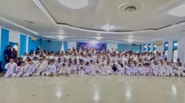 Inkanas Pekanbaru Gelar Ujian Kyu Semester II, Sebanyak 325 Karateka dari 16 Dojo Ambil Bagian.