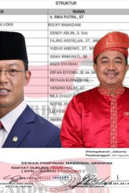 Menjelang Akhir Tahun, Ketua Umum Sugiono Tunjuk Rika Putra Sebagai Ketua Gardu Prabowo Provinsi Riau