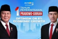 Refleksi Akhir 2025 Pemerintahan Prabowo-Gibran, Harapan Pertumbuhan Ekonomi 2026 Meningkat.