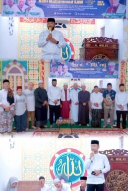 Ketua pemuda Musholla Al-Ikhlas bekerjasama dengan DPW FPI mengelarkan memperingati Isra Mi’raj Nabi Muhammad SAW 1447H