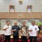 AKBP (Purn) H. Asmar usai melakukan pertemuan dengan Ketua DPRD Provinsi Riau.