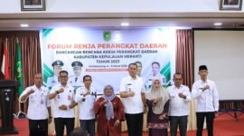Wakil Bupati Kepulauan Meranti, membuka Forum Rencana Kerja (Renja) Perangkat Daerah Tahun Anggaran 2027.