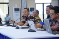 Wali Kota (Wako) Pekanbaru, H Agung Nugroho SE MM memimpin Rapat Kordinasi (Rakor) terkait tata kelola pemerintahan serta penyelamatan keuangan/aset Pemerintah Kota Pekanbaru - Pekanbaru.go.id