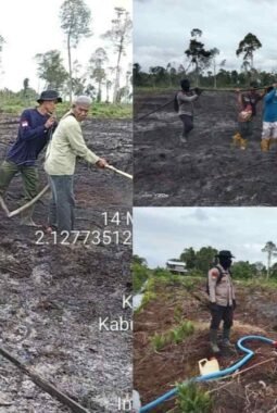 Karhutla di Rohil Berhasil Dipadamkan, Polres Tegaskan Komitmen