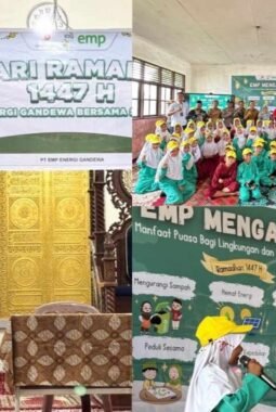 PT EMP Energi Gandewa dan Yayasan Bakrie Amanah Gelar Safari Ramadhan, Salurkan 150 Santunan untuk Anak Yatim dan Kaum Dhuafa di Rantau Bais