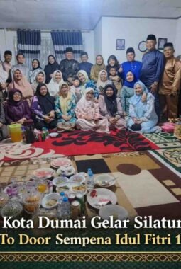 DMDI Kota Dumai Gelar Silaturahmi Door to Door Sempena Idul Fitri 1447 H
