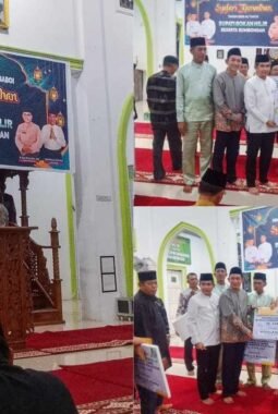 Camat Sinaboi Andri Munawar Hadiri Safari Ramadhan di Masjid An-Nur Sinaboi