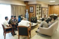 Bupati Asmar Silahturahmi Bersama Kapolda Riau Kolaborasi Sukseskan Program Polri dan Pemkab. Meranti.