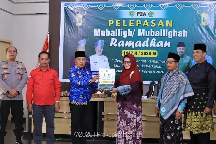 Lepas 75 Mubalig Ramadan, Bupati Asmar Harap Suarakan Program Pemerintah.