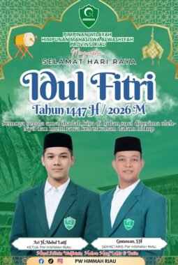 Jelang Idul Fitri, PW HIMMAH Riau: Mahasiswa dan Pemuda Garda Penjaga Ukhuwah di Bumi Lancang Kuning