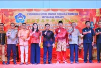 Pengukuhan Dewan dan Pelantikan Pengurus Paguyuban Sosial Marga Tionghoa Indonesia (PSMTI) Kabupaten Kepulauan Meranti.