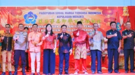 Pengukuhan Dewan dan Pelantikan Pengurus Paguyuban Sosial Marga Tionghoa Indonesia (PSMTI) Kabupaten Kepulauan Meranti.
