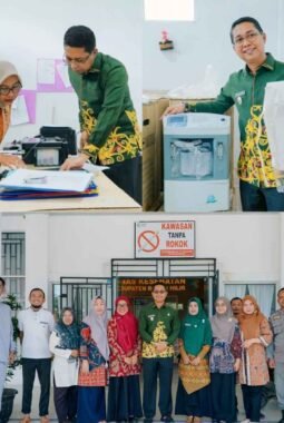 Setelah Jemput Bantuan ke Kementerian, Wabup Rohil Jhony Charles Sidak Dinas Kesehatan, Tekankan Percepatan Distribusi Alat Karhutla