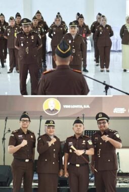 Kejari Rokan Hilir Gelar Pelantikan Dan Sertijab, Perkuat Kinerja Dan Integritas Penegakan Hukum