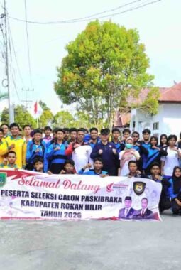 Kesbangpol Rohil Seleksi Ketat Calon Paskibraka 2026, 235 Peserta Bersaing di Tiga Rayon