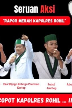 Kampak Rohil Siap Gelar Aksi di Polres, Soroti “Rapor Merah Kapolres Rohil”