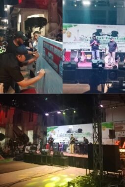 Musisi Bagansiapiapi Gelar Halal Bihalal, Deklarasikan Perang terhadap Narkoba
