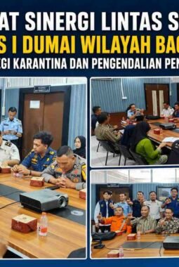 Perkuat Sinergi Lintas Sektor, BKK Kelas I Dumai Wilayah Bagansiapiapi Bahas Strategi Karantina dan Pengendalian Penyakit Menular