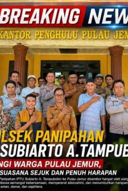 Kapolsek Panipahan IPTU Subiarto A.Tampubolon Sambangi Warga Pulau Jemur, Hadirkan Suasana Sejuk dan Penuh Harapan