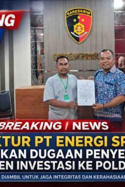 Direktur PT Energi SPRH Laporkan Dugaan Penyebaran Dokumen Investasi ke Polda Riau