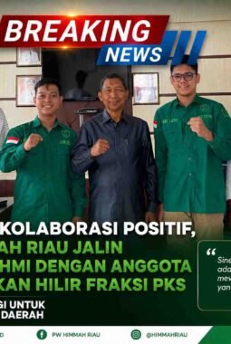 Dorong Kolaborasi Positif, PW HIMMAH Riau Jalin Silaturahmi dengan Anggota DPRD Rokan Hilir Fraksi PKS