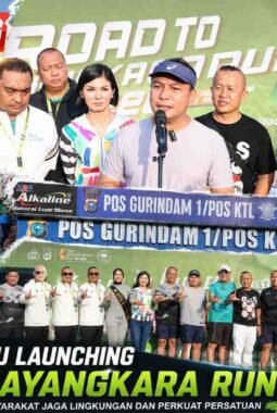 Polda Riau Launching Riau Bhayangkara Run 2026, Kapolda Ajak Masyarakat Jaga Lingkungan dan Perkuat Persatuan