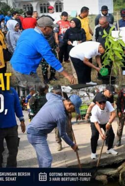 Gerak Cepat Cegah DBD, Bupati Rohil dan DLH Turun Langsung Pimpin Goro Massal Tiga Hari di Kecamatan Bangko