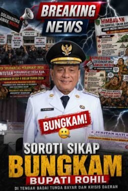 Soroti Sikap Bungkam Bupati Rohil di Tengah Badai Tunda Bayar dan Krisis Daerah