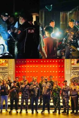 Polsek Bangko Perkuat Cooling System Lewat Patroli KRYD Bersama TNI dan Upika bangko