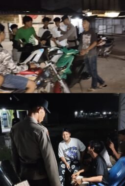 Jaga Kondusivitas Akhir Pekan, Polsek Sinaboi Gelar Patroli KRYD Antisipasi Gangguan Kamtibmas