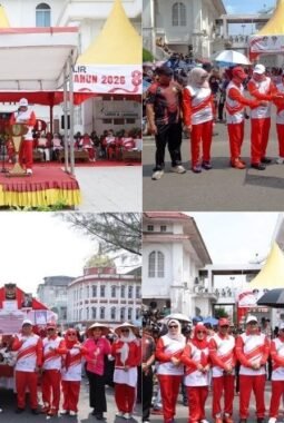 Bupati Rokan Hilir H. Bistamam Resmi Lepas Pawai Karnaval Sempena HUT ke-81 Kemerdekaan RI Tahun 2026