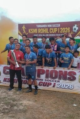 Final Sengit KSMI Rohil Cup I 2026, AAZ FC Keluar Sebagai Juara I