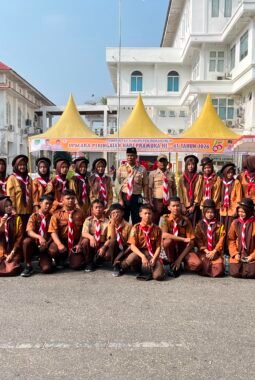 Peringatan Hari Pramuka ke-65, Gudep MAN 1 Rohil Jadikan Momentum Menuju Prestasi