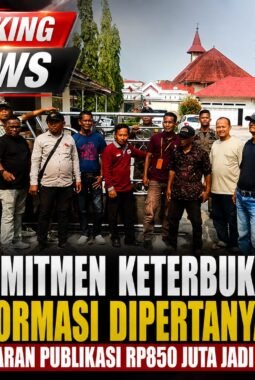 Komitmen Keterbukaan Informasi Dipertanyakan, Anggaran Publikasi Rp850 Juta Jadi Sorotan
