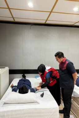 Aksi Kemanusiaan PHR dan PMI di Rohil, Perolehkan 204 Kantong Darah Terkumpul