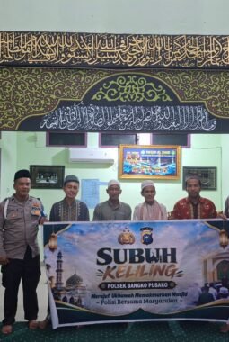Sebelum Matahari Terbit, Polsek Bangko Pusako Hadir di Masjid: Dengar Langsung Suara hati warga