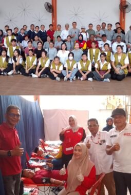 PMI Rohil Bersama Klenteng Kwan Te Tuah Gelar Aksi Donor Darah, Wujud Nyata Peduli Kemanusiaan