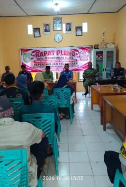 Rapat Pleno Pilpeng Pedamaran Tuntas, Mulyadi Unggul dengan 699 Suara sebagai Calon Penghulu Terpilih
